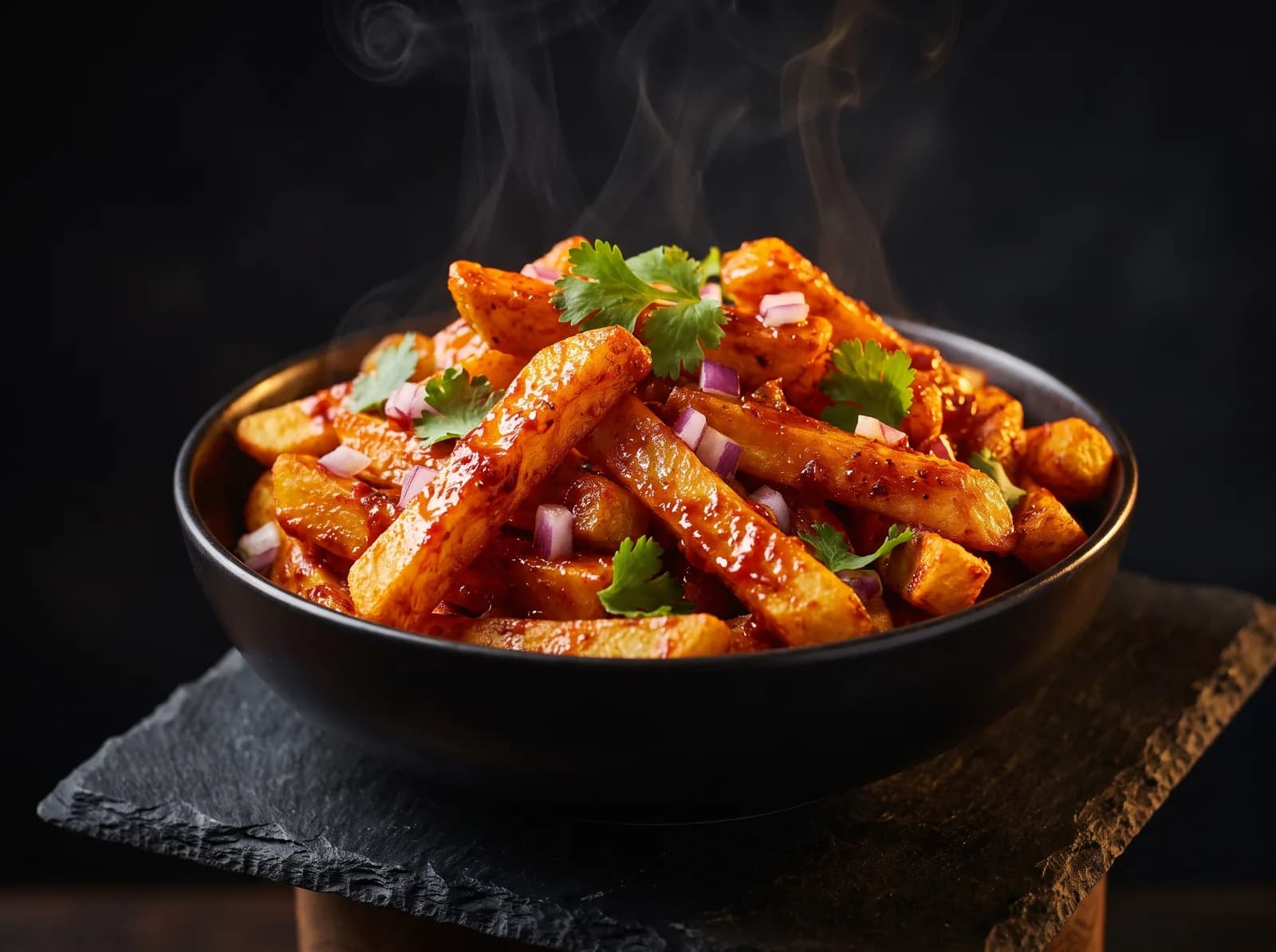 Chips masala